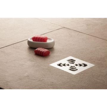 Душевой лоток Pestan (Пестан) Confluo Wall Drain Square 4 S-образная, 150х150 мм (13000008)