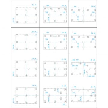 Душевой поддон RGW (РГВ) 80х120х3,5 см GWS-21 Белый, прямоугольный Литьевой мрамор (03150282-01)