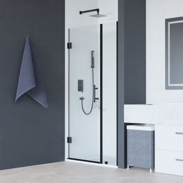 Душевая дверь RGW (РГВ) 100х195 см HO-012-B Черный, Прозрачное, 8 мм (350601200-14)