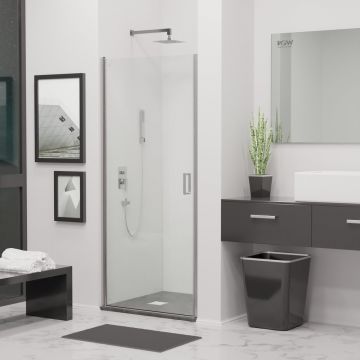 Душевая дверь RGW (РГВ) 90х195 см LE-03 Хром, Прозрачное, 6 мм (06120309-11)