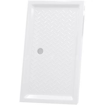 Душевой поддон RGW (РГВ) 72х100х6 см CR-107 , прямоугольный Ø60 Керамический (19170370-01)