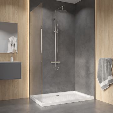 Душевой поддон RGW (РГВ) 72х90х6 см CR-097 , прямоугольный Ø60 Керамический (19170379-01)