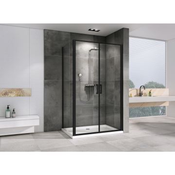 Душевой уголок Abber (Аббер) Sonnenstrand 1000х750 мм (габариты площадки) AG04100BC-S75B