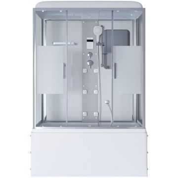 Душевая кабина Niagara (Ниагара) 1700х750х2200 мм, высокий поддон, с гидромассажем NG-3170-01