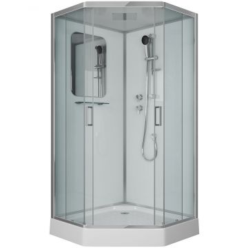 Душевая кабина Niagara (Ниагара) Premium 900х900х2200 мм, низкий поддон NG-6001-01D