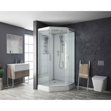 Душевая кабина Niagara (Ниагара) Premium 900х900х2200 мм, низкий поддон NG-6001-01D