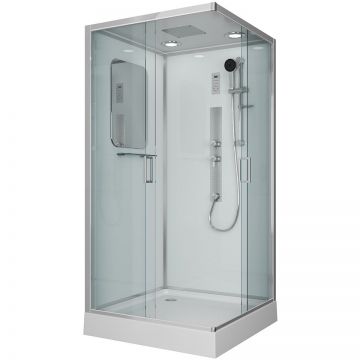 Душевая кабина Niagara (Ниагара) Premium 900х900х2100 мм, низкий поддон, с гидромассажем NG-6001-01GQ