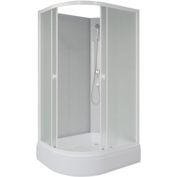 Душевая кабина Niagara (Ниагара) Promo 1000х700х1950 мм, средний поддон, без крыши P100/70/26R/MT/BK