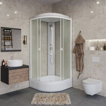 Душевая кабина Niagara (Ниагара) Promo 800х800х2150 мм, средний поддон P80/26/MT