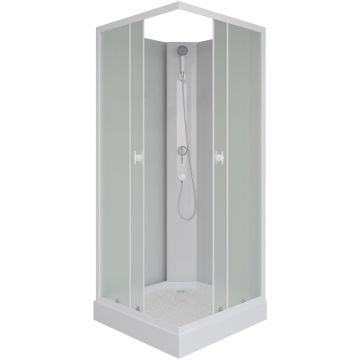 Душевая кабина Niagara (Ниагара) Promo 900х900х1950 мм, низкий поддон, без крыши P90/13Q/MT/BK