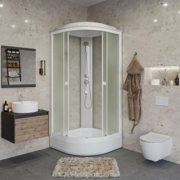 Душевая кабина Niagara (Ниагара) Promo 900х900х2150 мм, средний поддон P90/26/MT