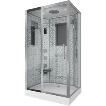 Душевая кабина Niagara Lux 1200х900х2150 мм, низкий поддон NG-7711WL