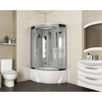 Душевая кабина Niagara Lux 1200х800х2150 мм, высокий поддон NG-7712WL