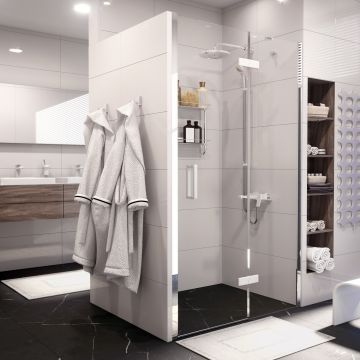 Душевая дверь Wasserkraft Aller 10H05RWHITE