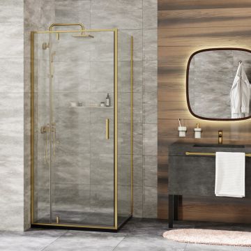 Душевой уголок Wasserkraft (Васеркрафт) Aisch 1000х1000 мм (габариты площадки) 55P19