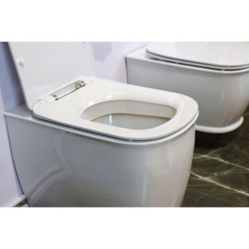 Чаша унитаза приставного BelBagno (Бельбагно) Prado, P-trap, без крышки и сидушки BB10150CB