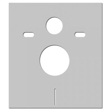 Система инсталляции для унитазов BERGES Atom 410 кнопка белая (040333)