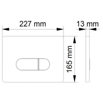 Система инсталляции для унитазов BERGES (БЕРГЕС) Novum кнопка D5 Soft Touch черная (040235)