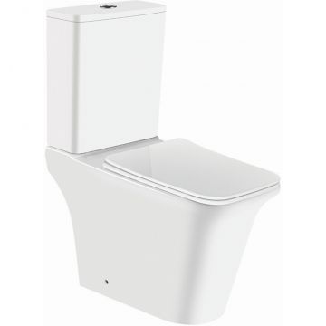 Унитаз напольный Azario (Азарио) Avero AZ-1213A-G (с сиденьем и бачком) белый