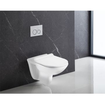 Унитаз подвесной Azario (Азарио) Pavia AZ80101000+AZ82000011+AZ-2142 белый