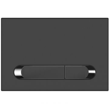 Кнопка смыва Cersanit Estetica (64112) черный,хром