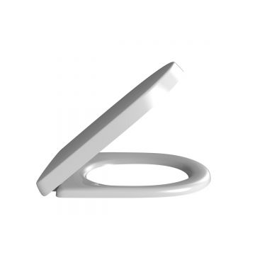 Сиденье с крышкой для унитаза с функцией автоматического опускания (SoftClosing) Villeroy and Boch (Виллерой энд Боч) O.novo Альпийский белый 9M38S101