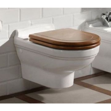 Сиденье для унитаза Villeroy and Boch (Виллерой энд Боч) Hommage тонированный под орех 99266100