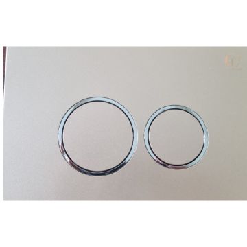 Кнопка смыва для скрытых систем инсталляции Ceramalux (Керамалюкс) DC-16 цвет шампань