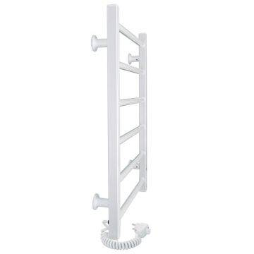 Полотенцесушитель электрический Laris (Ларис) Феличия ЧК 400х600 Э белый подключение слева