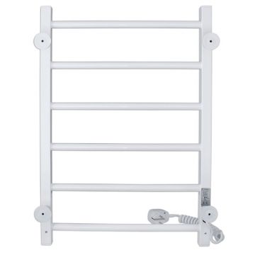 Полотенцесушитель электрический Laris (Ларис) Феличия ЧК 400х600 Э белый подключение слева