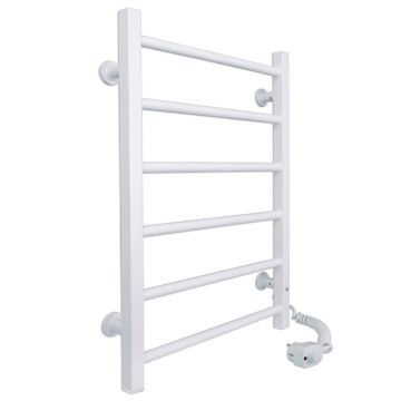 Полотенцесушитель электрический Laris (Ларис) Феличия ЧК 400х600 Э белый подключение справа