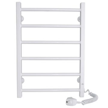 Полотенцесушитель электрический Laris (Ларис) Феличия ЧК 400х600 Э белый подключение справа