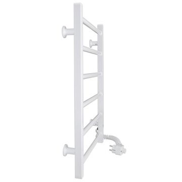 Полотенцесушитель электрический Laris (Ларис) Феличия ЧК 400х600 Э белый подключение справа