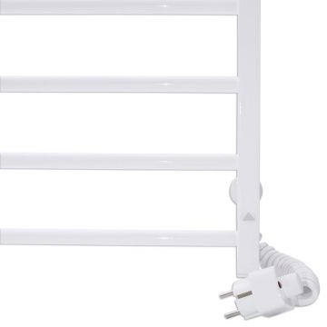 Полотенцесушитель электрический Laris (Ларис) Феличия ЧК 400х600 Э белый подключение справа