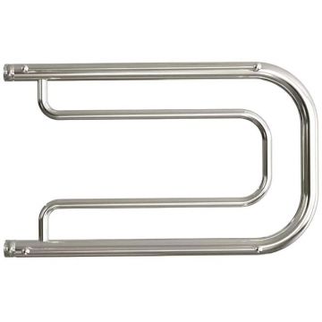 Полотенцесушитель водяной Двин (Dveen) A 32х50 см, c полкой, 1х1/2″ К0 полированный хром