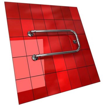 Полотенцесушитель водяной Двин (Dveen) P 50х50 см, без полки, 1″ К0 полированный хром