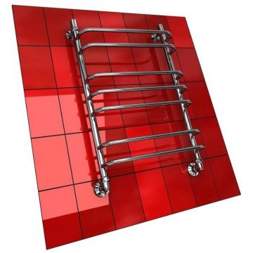 Полотенцесушитель водяной Двин (Dveen) Q 80х50 см, 1х1/2″ К1 полированный хром