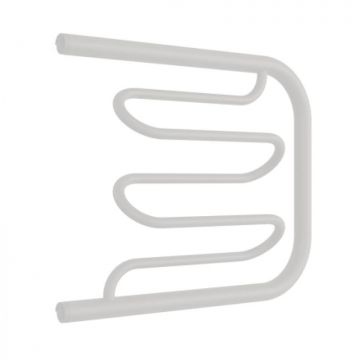 Полотенцесушитель водяной Двин (Dveen) Dw 50х60 см, без полки, 1х1/2″ К0 белый