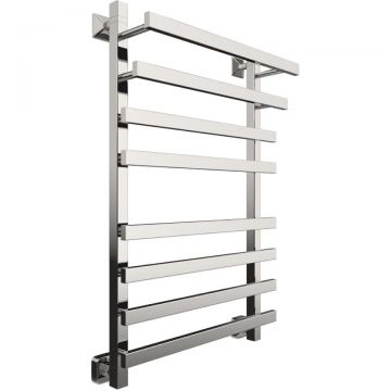 Полотенцесушитель водяной Двин (Dveen) F plaza 80х50 см, К1 квадрат полированный хром