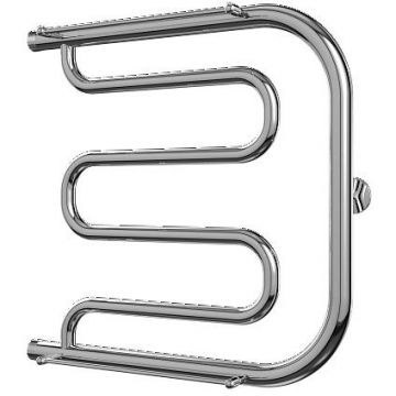 Полотенцесушитель водяной Terminus (Терминус) Фокстрот БШ 600х700 мм хром из нержавеющей стали