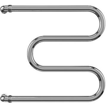 Полотенцесушитель водяной Terminus (Терминус) Эконом М-обр AISI 32х2 600х400 мм хром из нержавеющей стали