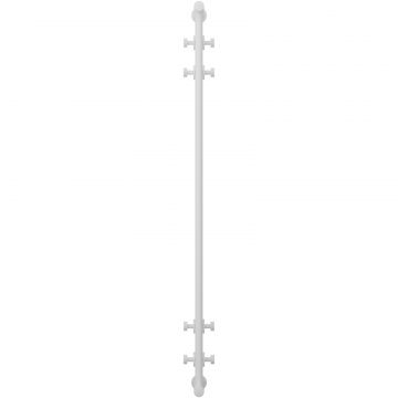 Полотенцесушитель водяной Сунержа (Sunerga) Хорда ПП 1200х195 Матовый белый 30-4124-1200