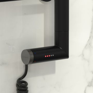 Полотенцесушитель электрический Сунержа (Sunerga) Богема 2.0 прямая 1000х400 МЭМ правый Матовый черный 31-5205-1040