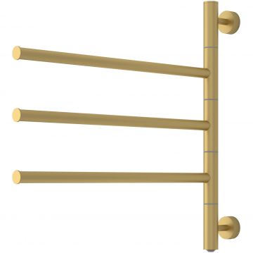 Полотенцесушитель электрический Сунержа (Sunerga) Триада 540х585 Матовое золото 032-0822-0540