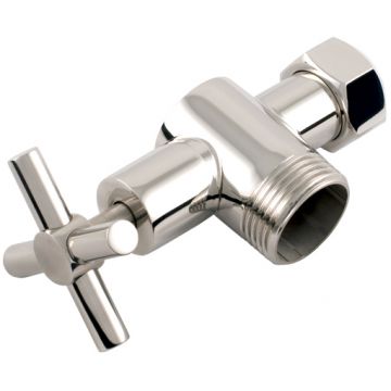 Вентиль Сунержа (Sunerga) угловой н/ж СУНЕРЖА (крест) G 1 нар.р. / G 3/4 н. г. (Матовый черный) 31-1304-0134