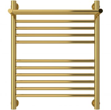 Полотенцесушитель водяной Сунержа (Sunerga) Богема с полкой+ 600х500 Золото 03-0223-6050