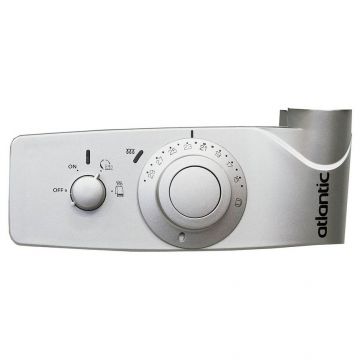 Полотенцесушитель электрический Atlantic (Атлантик) 2012 CH широкий прямой хром 300W 920х500 мм (850403)