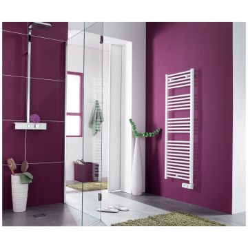 Полотенцесушитель электрический Atlantic (Атлантик) 2012 NW прямой белый 500W 1248х400 мм (850308)