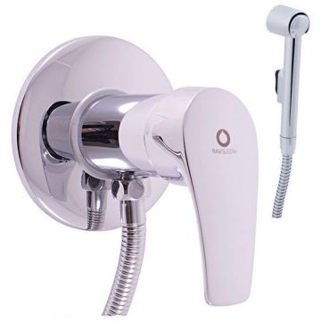 Гигиенический душ со смесителем Rav Slezak (Рав Слезак) Kongo K047, хром