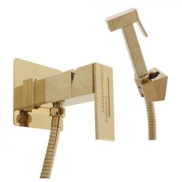 Гигиенический душ со смесителем Rav Slezak ROYAL (РОЯЛ) ROYAL1147Z, золото